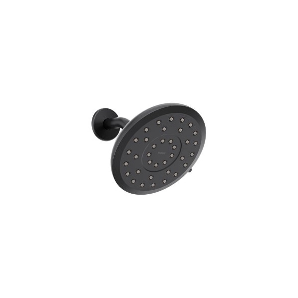 Moen Verso 8-Function 6in Diameter Rainshower in Matte Black 220R7BL - main